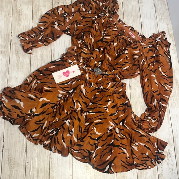 NWT Buddy Love Two-Piece Cutie Set Rum Raisen size small - Picture 7 of 7